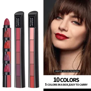 Velvet Matte Lipstick Set 5 Colors